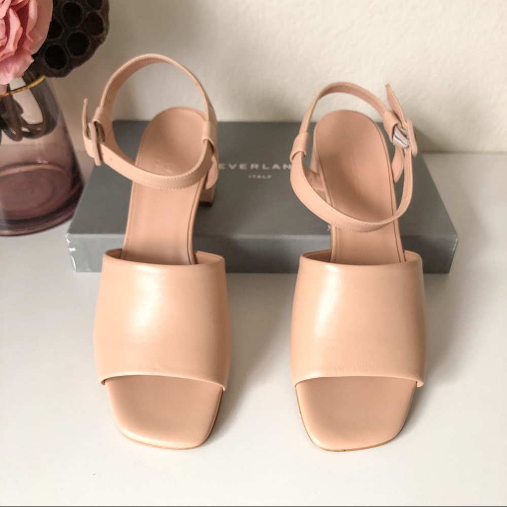 sold Everlane The Block Heel Sandal - Pale Rose - Picture 2 of 10